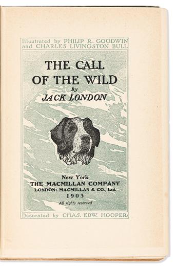 London, Jack (1876-1916) The Call of the Wild.